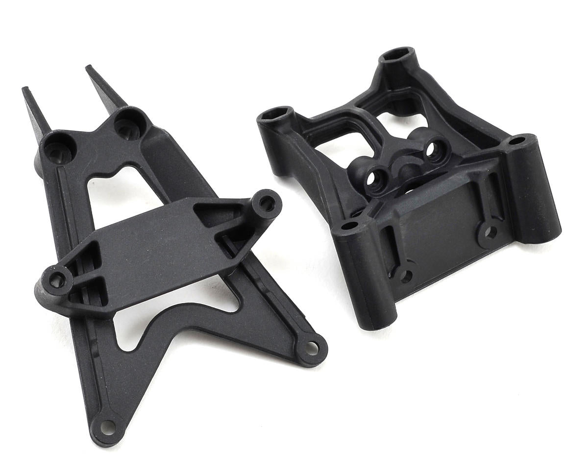 Losi LOS231007 Baja Rey Brazo superior delantero/Soporte de amortiguador y soporte de chasis trasero
