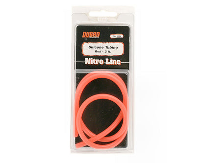 DuBro DUB2234 "Nitro Line" Silicone Fuel Tubing (Red) (61cm)