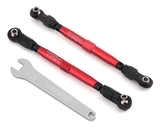 Traxxas 8547R Unlimited Desert Racer Aluminum Front Toe Links (Red) (2)