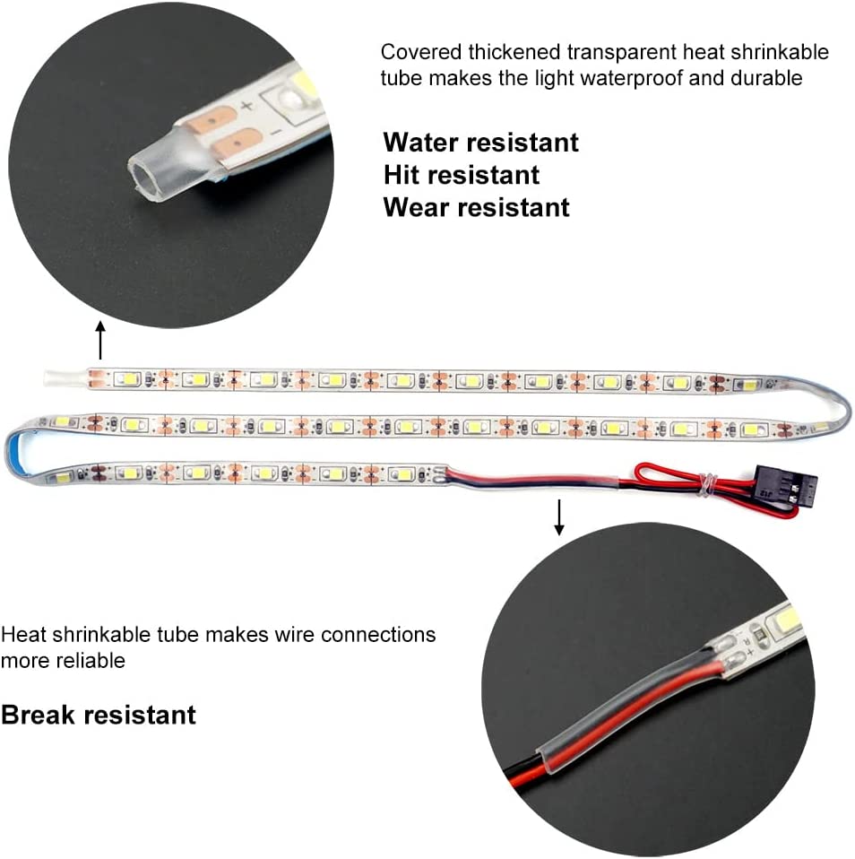 ISLANDHOBBYNUT LED Light Strip for RC (IBlue) PART# 98YH