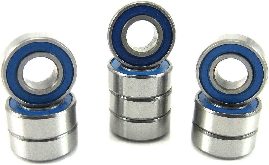 IRonManRc 5x11x4mm Ball Bearings RUBBER SHIELDED (10)