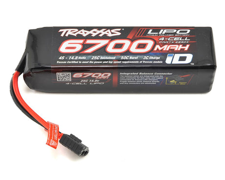 Traxxas 2890X 4S "Power Cell" Batterie LiPo 25C avec connecteur iD Traxxas