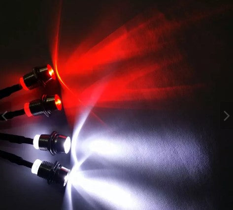 IslandHobbynut LIGHT KIT 1 - 2x white 5mm 2x red 3mm  (4pcs)