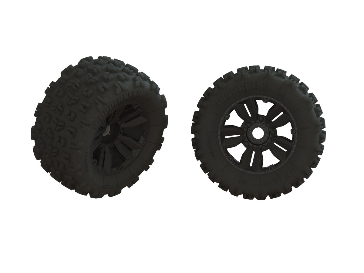 ARRMA 550089 DBOOTS COPPERHEAD2 BIG BLOCK MT TIRE SET GLUED (1 PAIR)