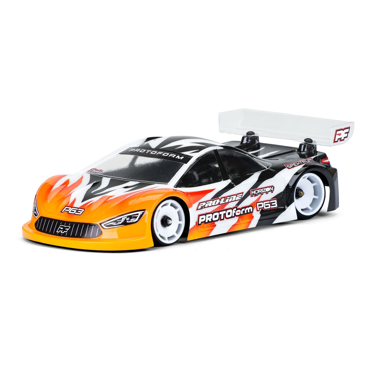Protoform PRM159015	1/28 P63 Light Weight Clear Body: Mini-Z & 1/28 Chassis (98mm WB)