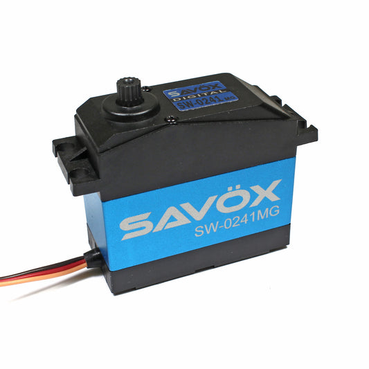 SAVOX SW-0241MG Waterproof 1/5th Scale Digital Servo 0.17sec / 555oz @ 7.4V