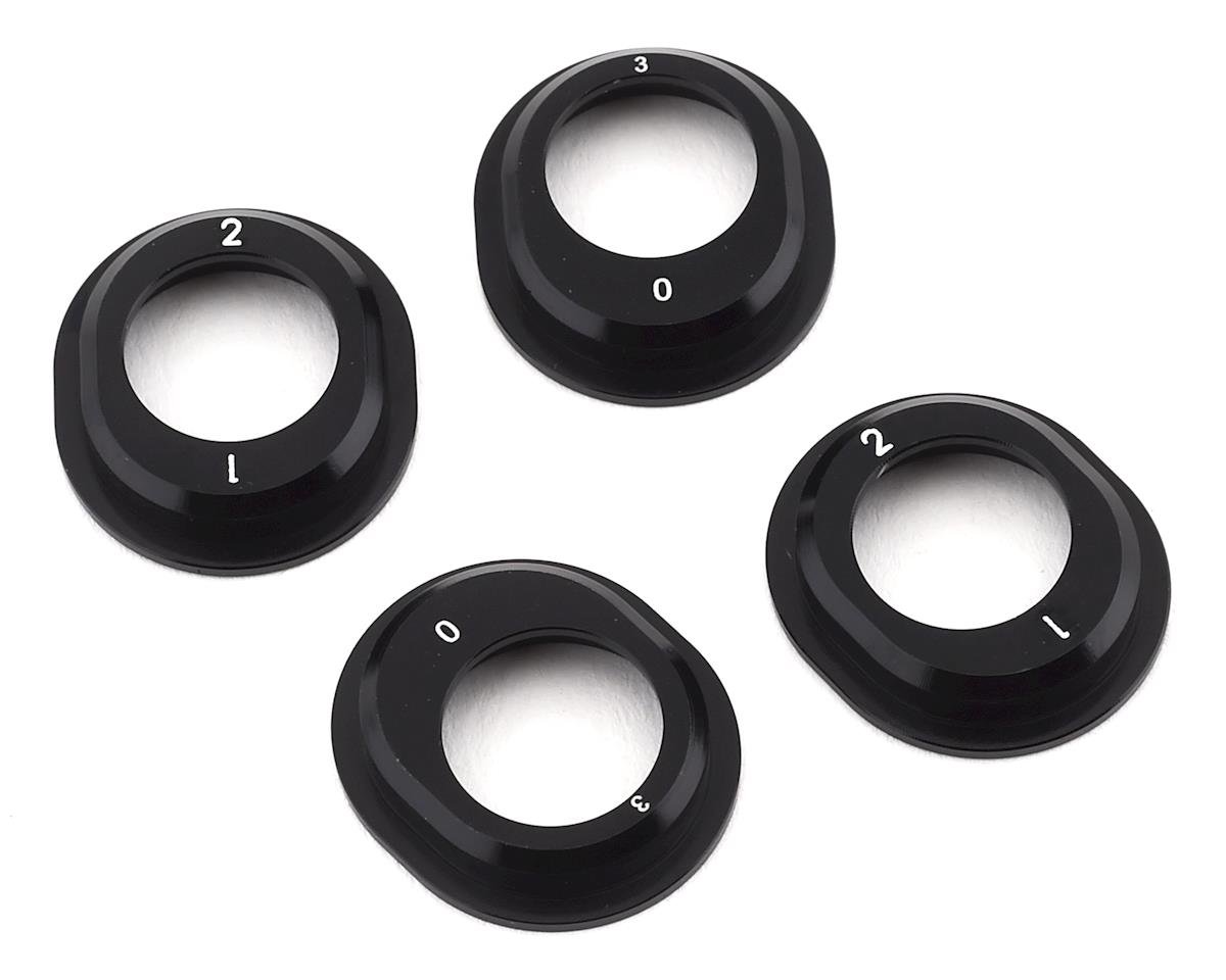 Team Associated 91793 B6.1/B6.1D Inserts de hauteur différentielle en aluminium