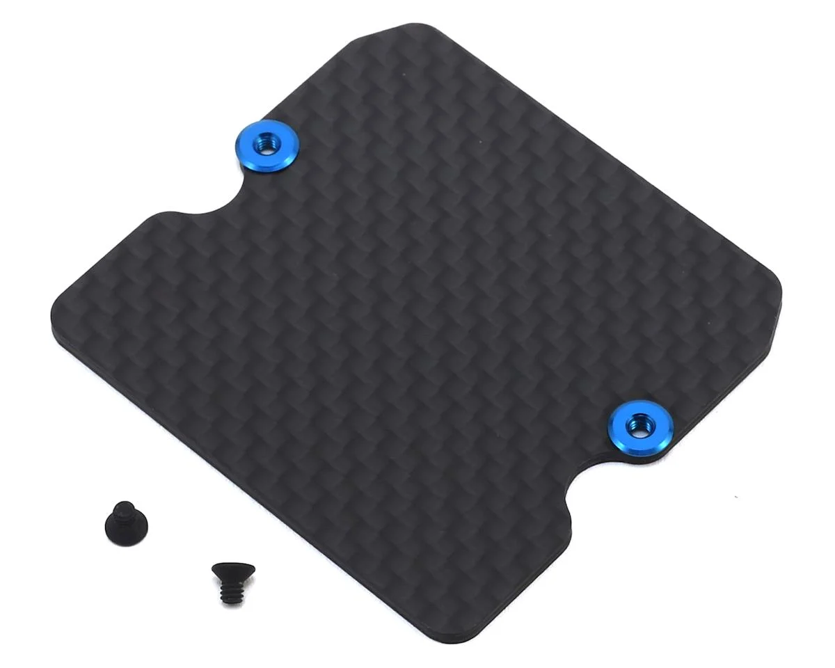 Placa de chasis servo de grafito Team Associated B6 Factory Team (5 g)