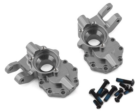 Traxxas 8252A TRX-4 Boîtier d'entraînement de portail intérieur avant en aluminium (gris anthracite)
