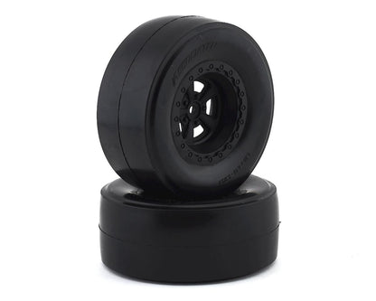 Team Associated 71072 DR10 Rear Pre-Mounted Drag Racing Slick Tires (2)