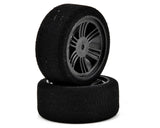 CONTACTO J13773 Neumáticos de espuma sedán 26 mm 1/10 (2) (37 Shore) (negro carbón)
