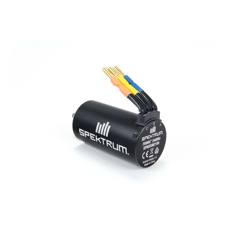 SPEKTRUM  SPMXSM2100 FIRMA 2400KV 4-POLE BL MOTOR, 3668
