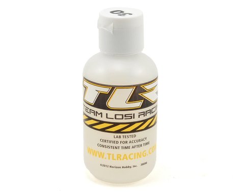 Huile d'amortisseur en silicone Team Losi Racing (4oz) (30wt)