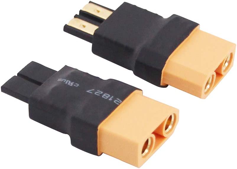 IslandHobbyNut XT90 Femelle Vers Traxxas TRX Mâle Adaptateurs Sans Fil (2) PACK