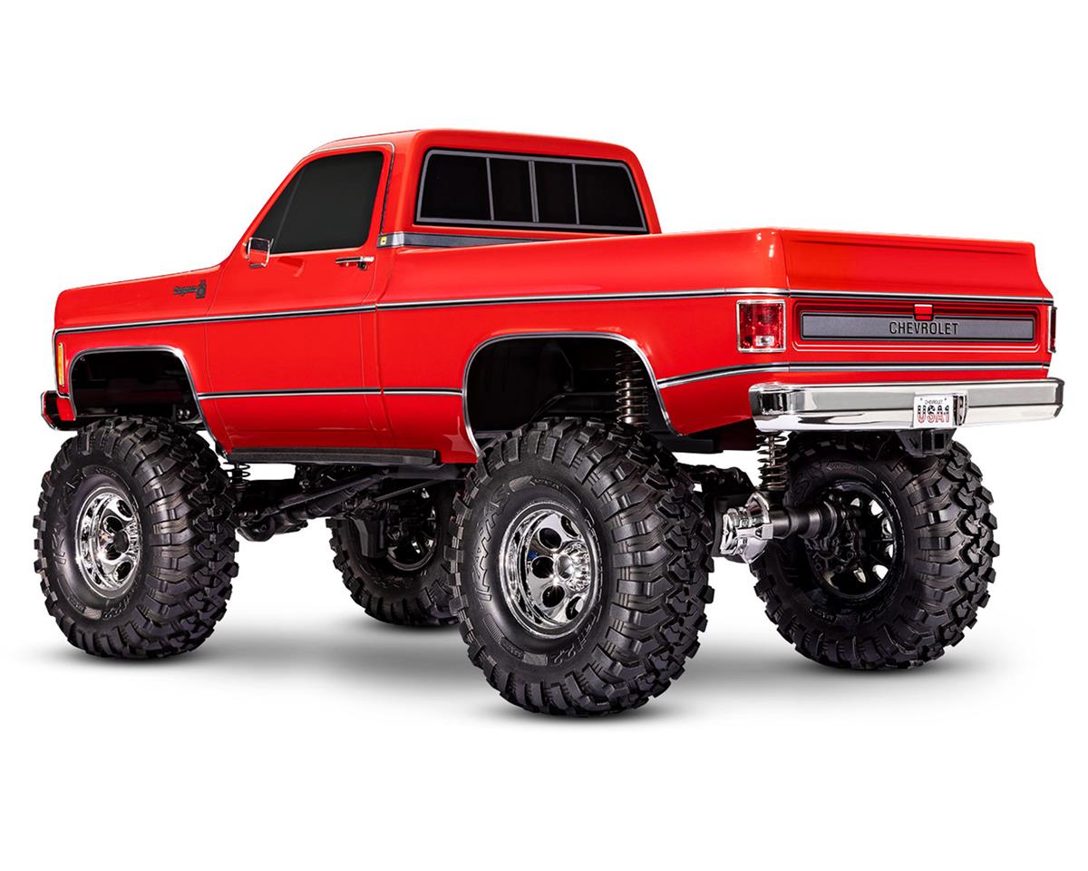 Traxxas 92056-4 Red TRX-4 1/10 Trail Crawler w/'79 Chevrolet K10