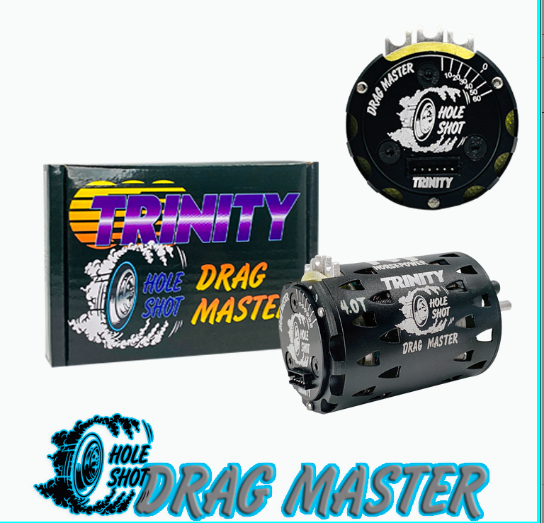 Moteur sans balais TRINITY Drag Master 2.5T Holeshot TRIDM25