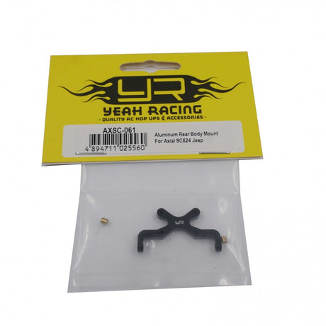 Yeah Racing AXSC-061 ALUMINUM REAR BODY MOUNT FOR AXIAL SCX24 JEEP