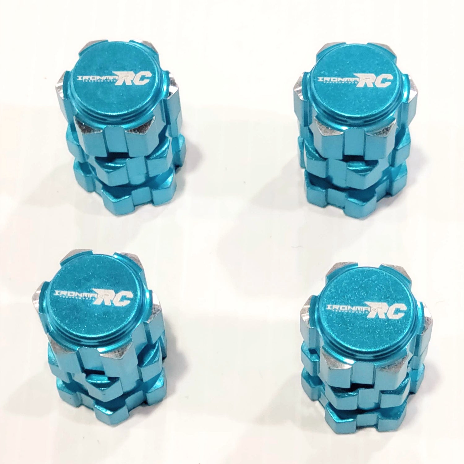IRonManRc 17mm Wheel Hex Hub Adapter Extension (4) Traxxas 1/10 Maxx Blue