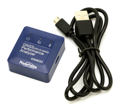 Powerhobby GSM020 GNSS Performance Analyzer Bluetooth SPEED METER Data Logger GPS