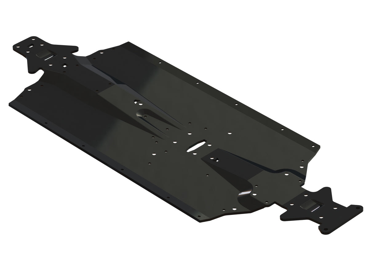 Arrma ARA320514 Infraction/Limitless Chassis Plate (Black)