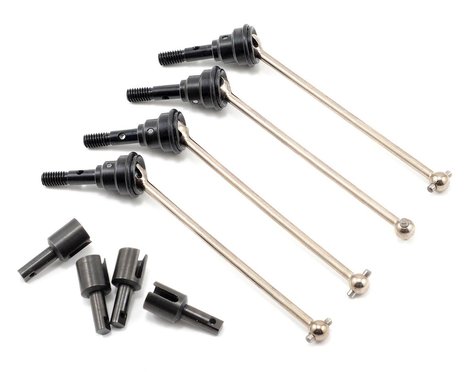 Traxxas 7151X Ensemble d'arbres de transmission CV en acier assemblé (4)