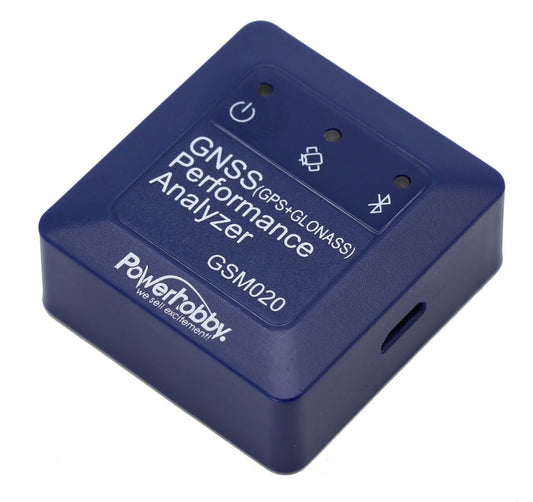 Powerhobby GSM020 GNSS analyseur de performances Bluetooth compteur de vitesse enregistreur de données GPS