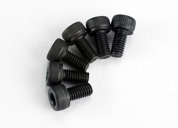 Traxxas 2554 3X6mm Cap Head Screws (6)