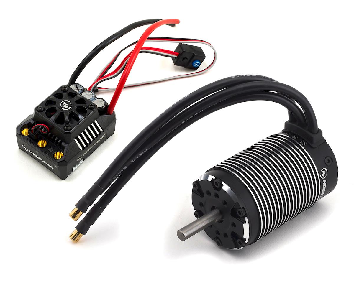 Hobbywing 38010802 MAX6 V3 Sensorless Brushless ESC & Motor w/5687SL (1100kV)