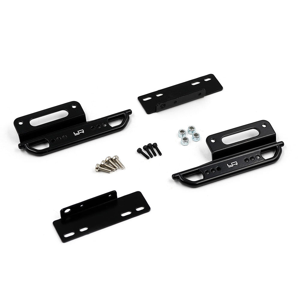 Yeah Racing DESLIZADORES DE ROCA DE METAL PARA AXIAL SCX24 JEEP DEADBOLT
