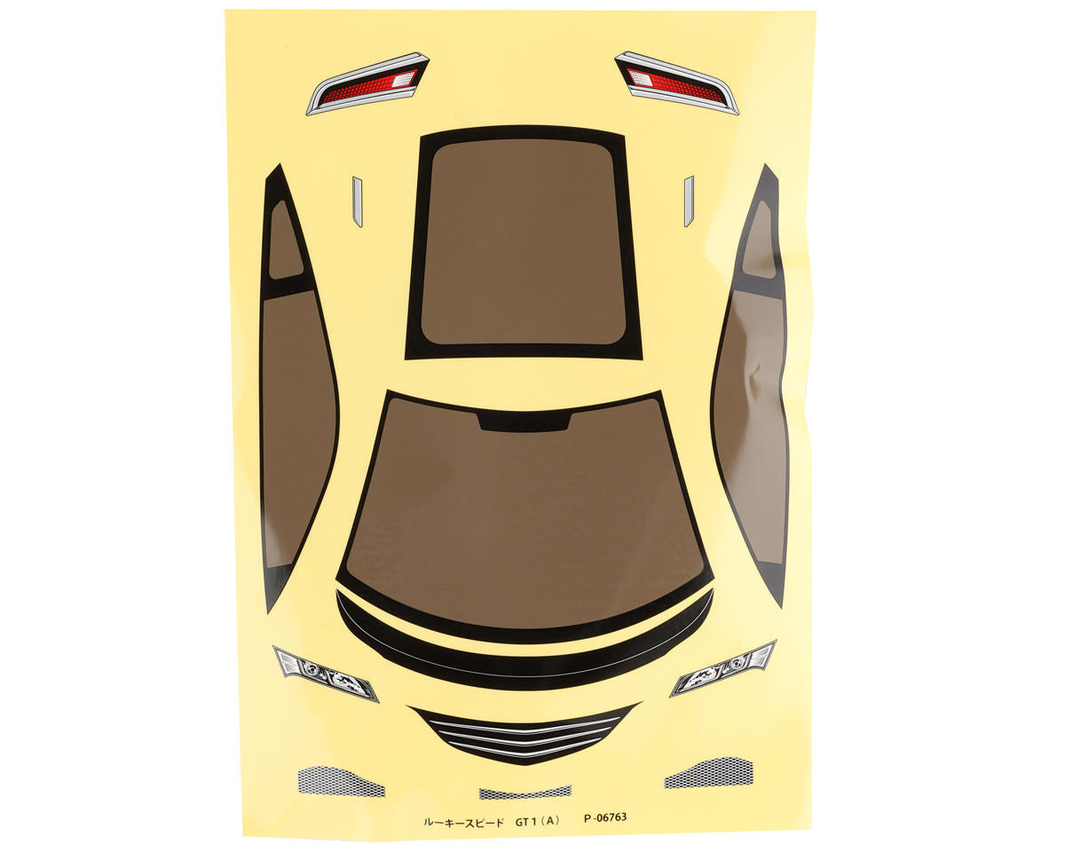 Yokomo GT1 Rookie Speed ​​Type-A 1/12 Pan Kit de voiture avec gyroscope de direction