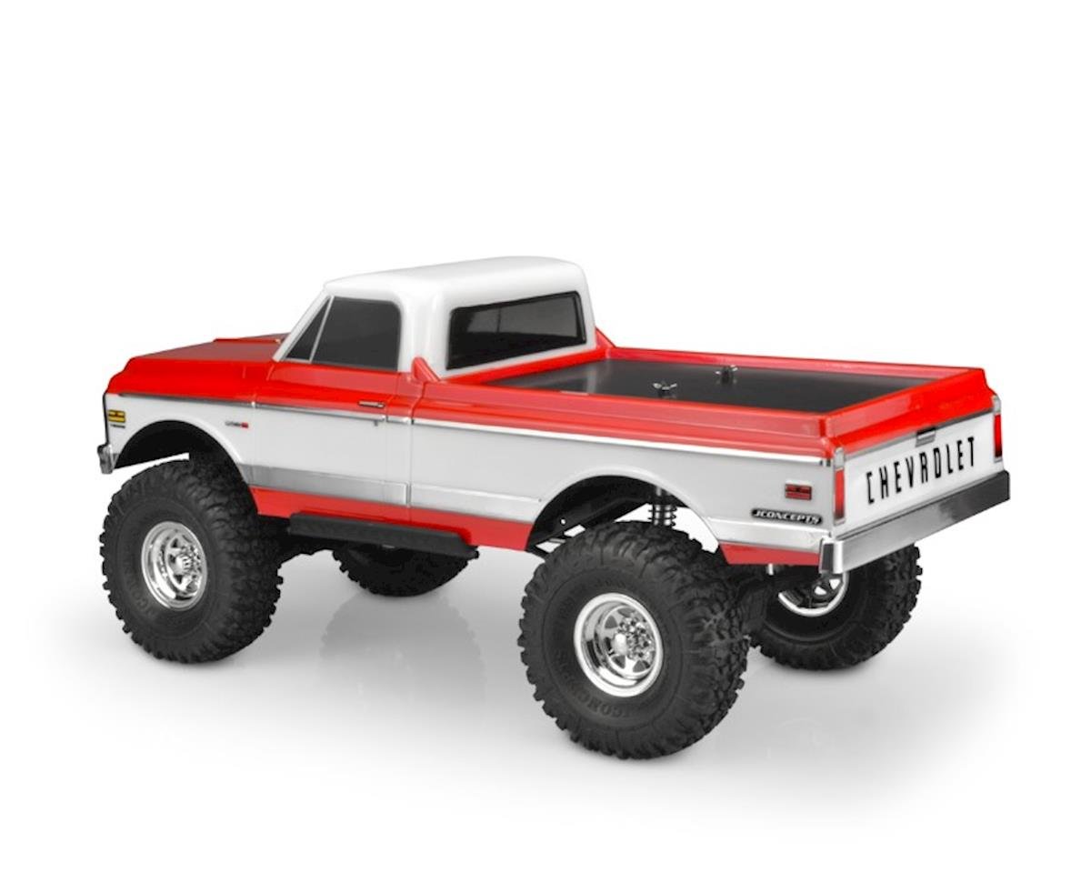 JConcepts 0416 1970 Chevy C10 Rock Crawler Body (Clear) (12.3")