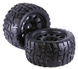Powerhobby PHT3271  Raptor XL Belted Tires / Viper Wheels (2) Traxxas X-Maxx 8S