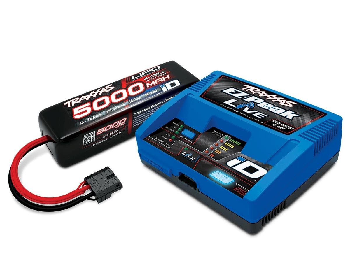 Traxxas 2996X EZ-Peak Live 4S "Pack complet" Chargeur de batterie avec une cellule d'alimentation