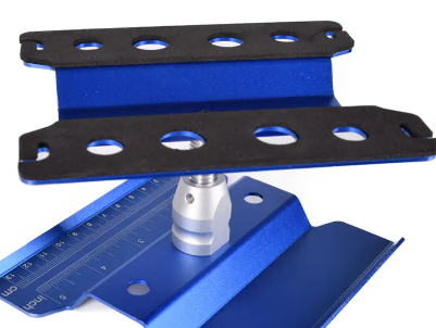 IRonManRc Work Stand 1/8 1/10 Full Assembly Adjustable Platform Blue