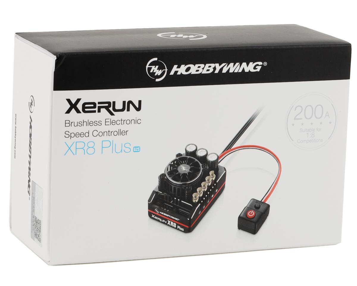 Hobbywing 30113304 Xerun XR8 Plus G2S 1/8 ESC sin escobillas con sensor de competición