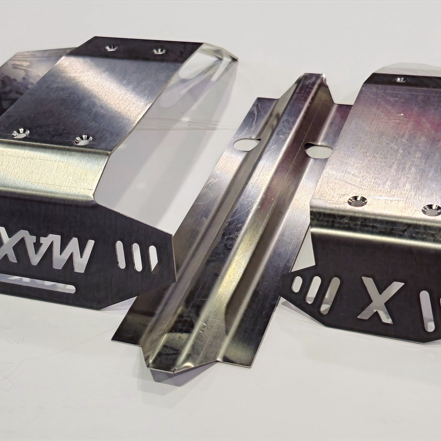 Traxxas X MAXX Steel Chassis Protector Guard Armor Front & Rear Skid Plate