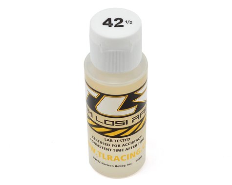 Huile d'amortisseur en silicone Team Losi Racing (2oz) (42,5wt)