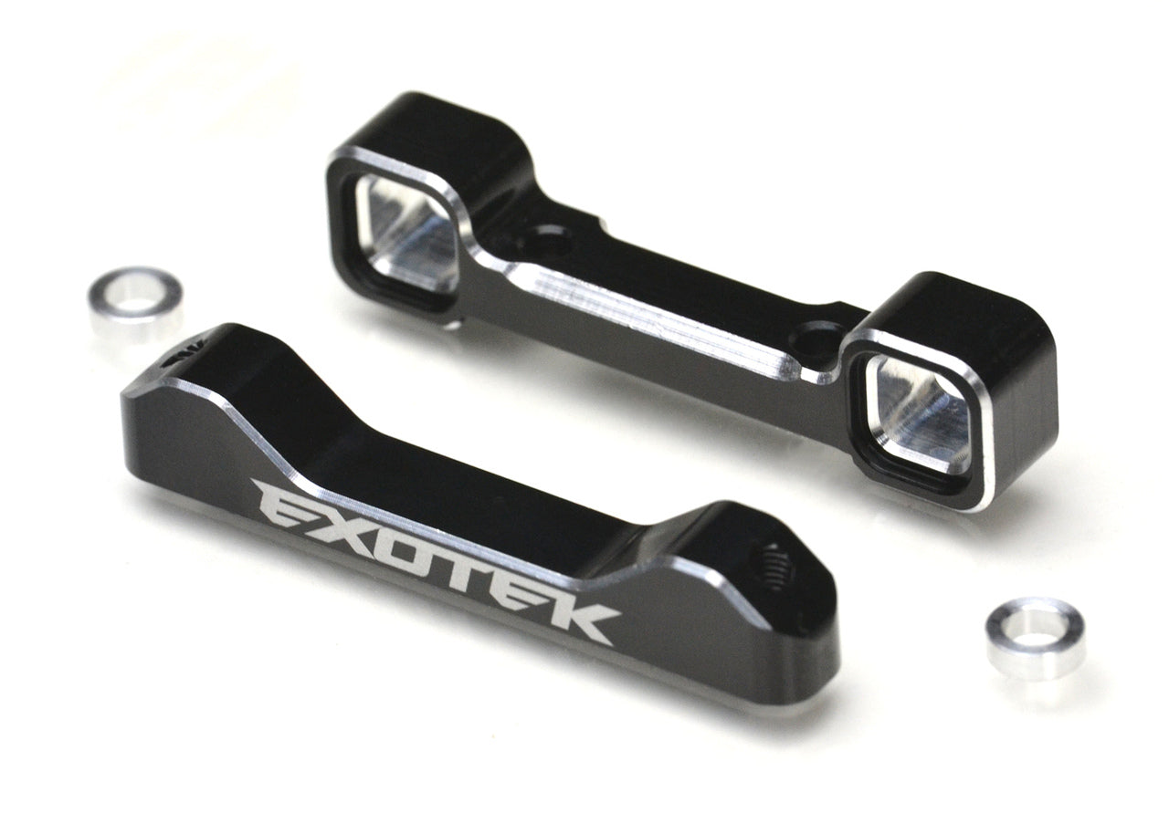 EXOTEK 22S 7075 Supports de bras en aluminium, pour réglages des orteils arrière, 1 paire EXO2067