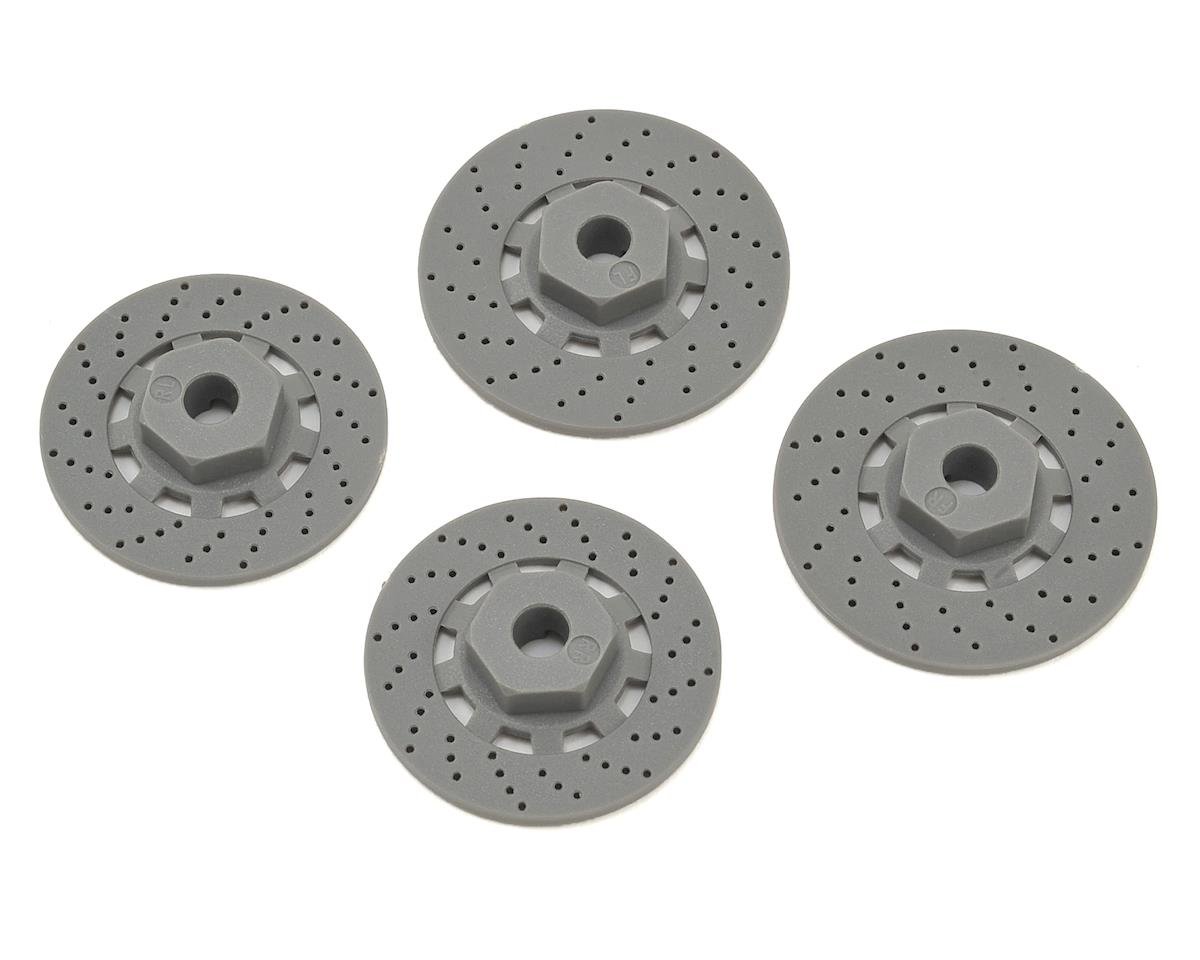 Traxxas 8356 12mm Hex 4-Tec 2.0 Wheel Hubs w/Disk Brake Rotors (4)