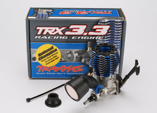Traxxas 5407 TRX 3.3 Échappement arrière avec arbre IPS, bouchon standard, moteur à carburateur coulissant (P