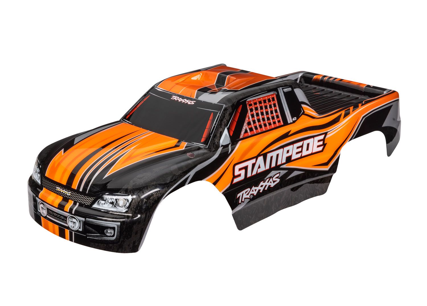 TRAXXAS 3651T STMP, BODY, ORANGE