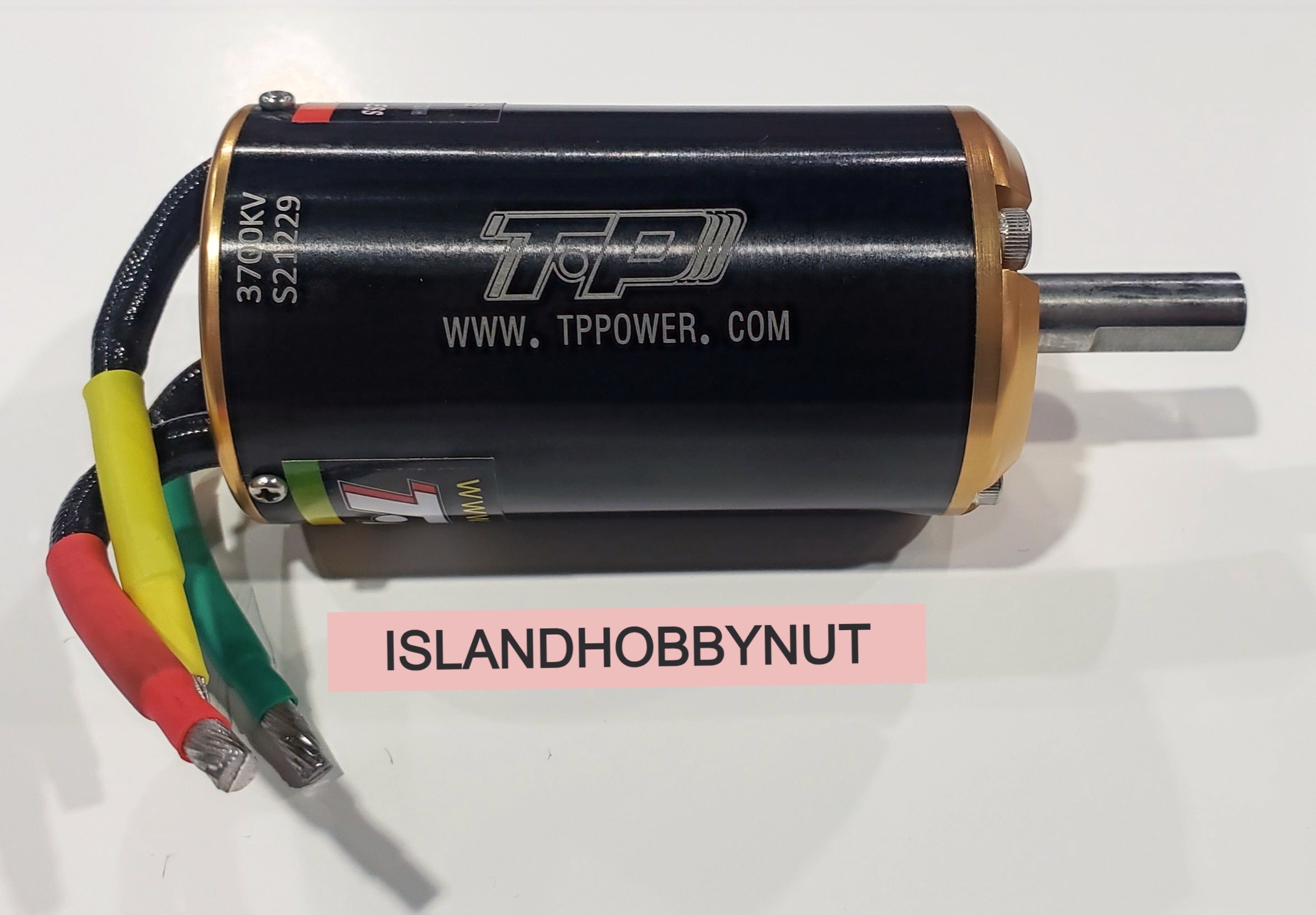 High Rpm Motor Top TP POWER 4040 SCM 3700 KV MOTOR (6S - 8S) – Island Hobby Nut
