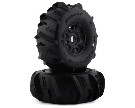 PROLINE 10189-10 Dumont Paddle SC 2.2/3.0 Pre-Mounted Tires w/Mojave Wheels