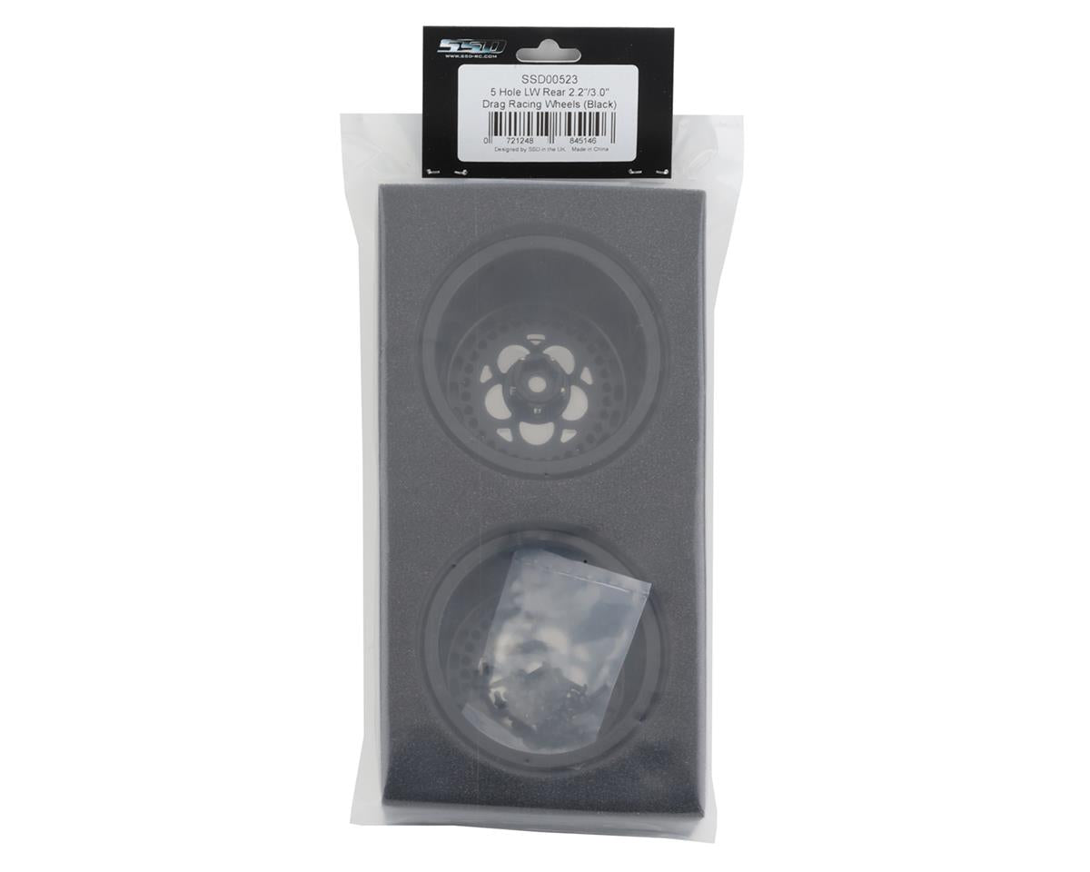 SSD00523 RC 5 Hole Lightweight Aluminum Drag Racing Beadlock Wheels