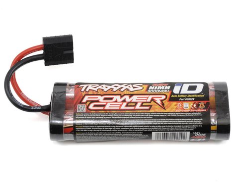 Traxxas 2922X Power Cell 6-Cell Stick NiMH Battery w/iD Connector (7.2V/3000mAh)