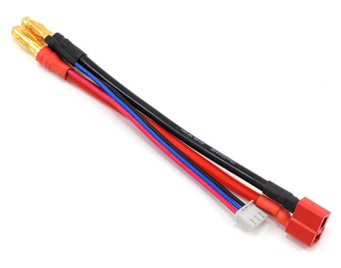 Adaptador de carga/equilibrio IronManRc estilo T Ultra Plug a cable de carga de 5 mm