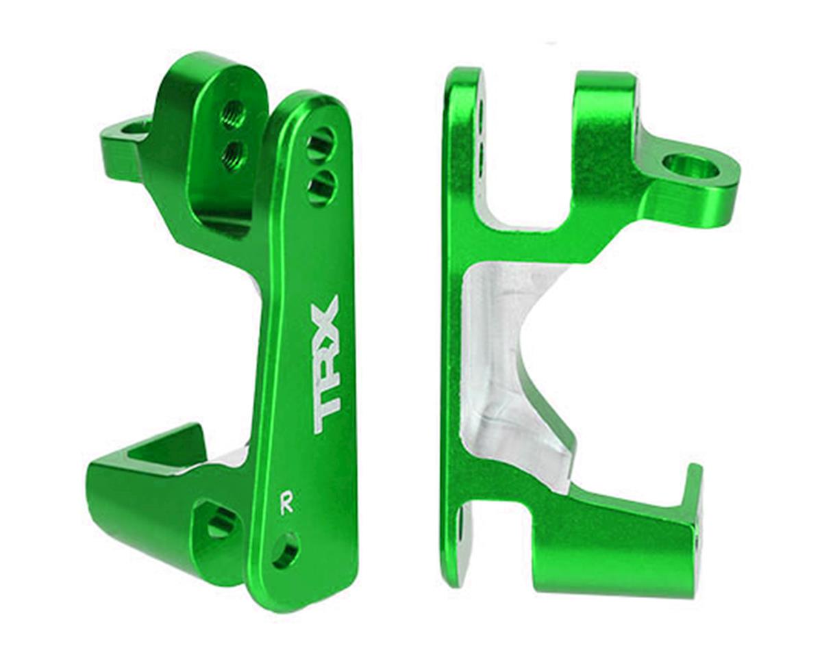 Traxxas 6832G Aluminum Caster Block Set (Green) (2)