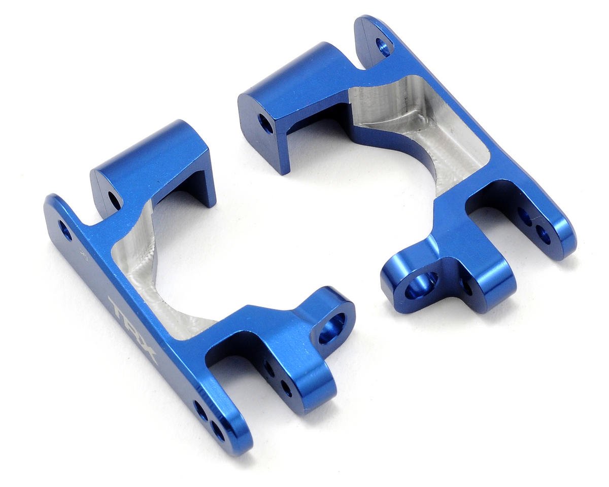 Traxxas 6832X Aluminum Caster Block Set (Blue) (2)