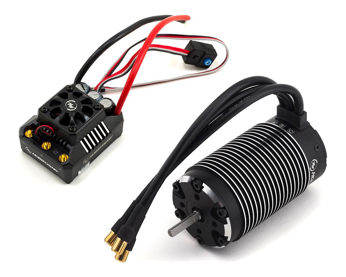 Hobbywing 38010801 MAX6 V3 ESC y motor sin escobillas sin sensores con 4985SL (1650 kV)