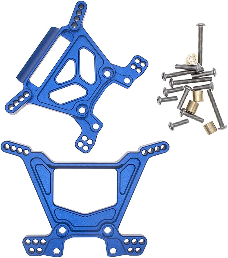 Tour d'amortisseur avant et arrière en alliage IRonManRc Traxxas 1/10 4WD Rustler 4X4 VXL